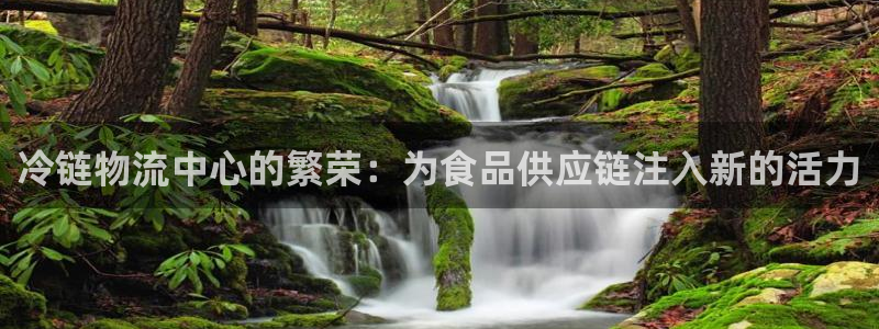 28圈注册：冷链物流中心的繁荣：为食