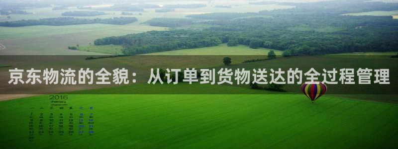 28圈注册流程：京东物流的全貌：从订